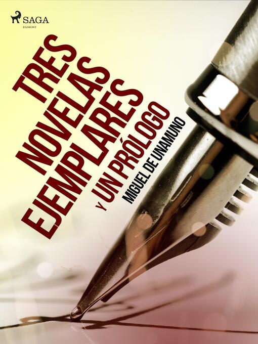 Cover image for Tres novelas ejemplares y un prólogo